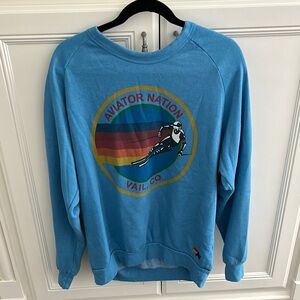 Aviator Nation Vail Sweatshirt - Ocean